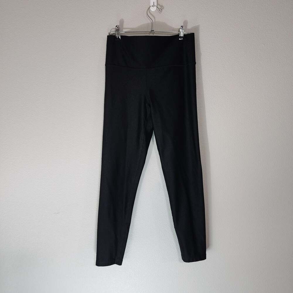 OFFLINE by Aerie Black Ribbed High-Waisted 7/8 Leggings - Picture 2 of 12